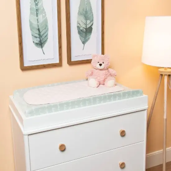 Muslin Changing Pad Liner - Cloud Island&trade; Light Pink - 2pk image {1}