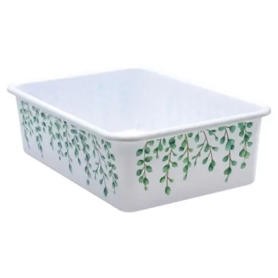 Teacher Created Resources&reg; Eucalyptus Large Plastic Storage Bin image {1}