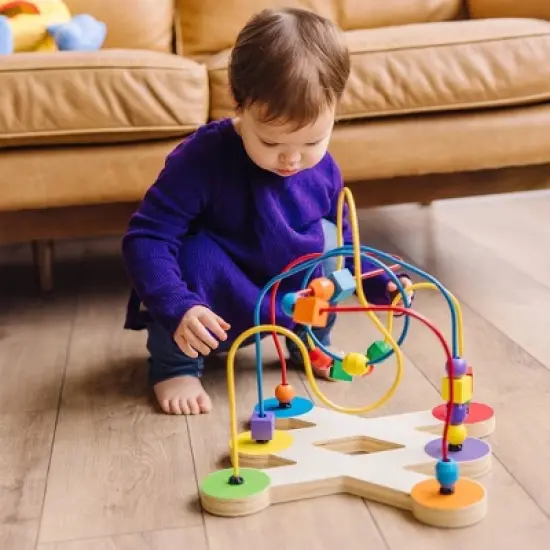 Melissa & Doug Classic Bead Maze - Wooden Educational Toy image {4}