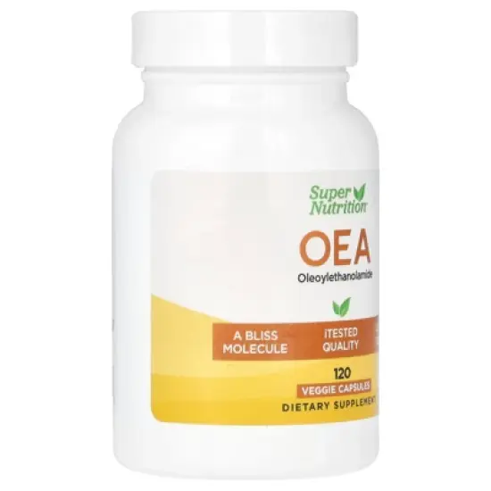 Super Nutrition OEA Oleoylethanolamide, 125 mg, 120  Veggie Capsules image {4}