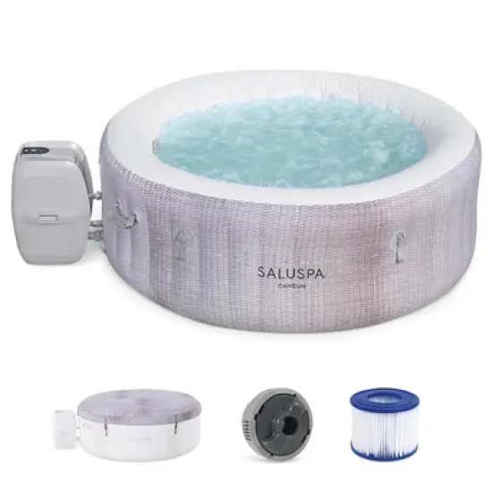 Bestway SaluSpa Cancun AirJet Inflatable Hot Tub with 120 Soothing Jets image {6}