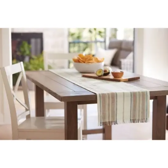 Cotton Striped Table Runner - Threshold&trade; image {3}