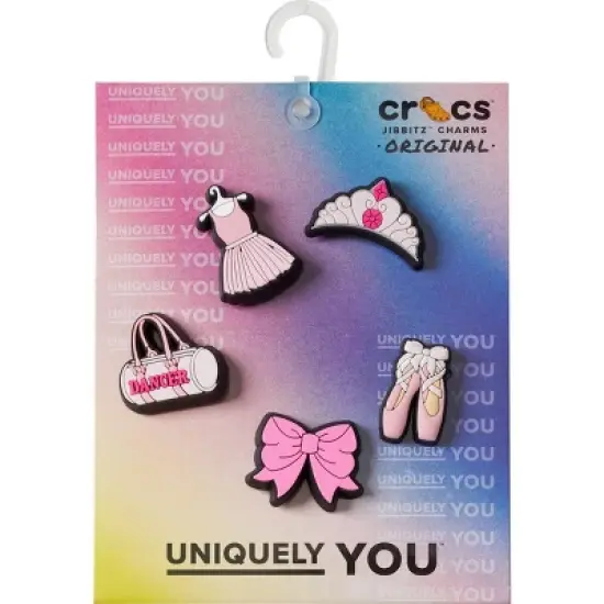 Crocs Jibbitz Ballet Class Shoe Charms 5-Pack image {3}