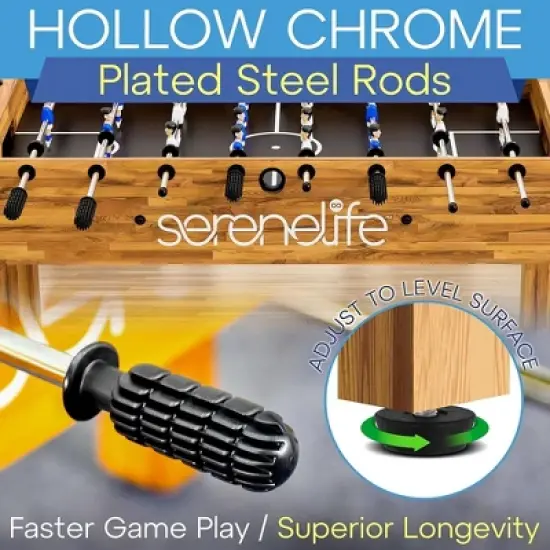 SereneLife Soccer Foosball Table image {2}