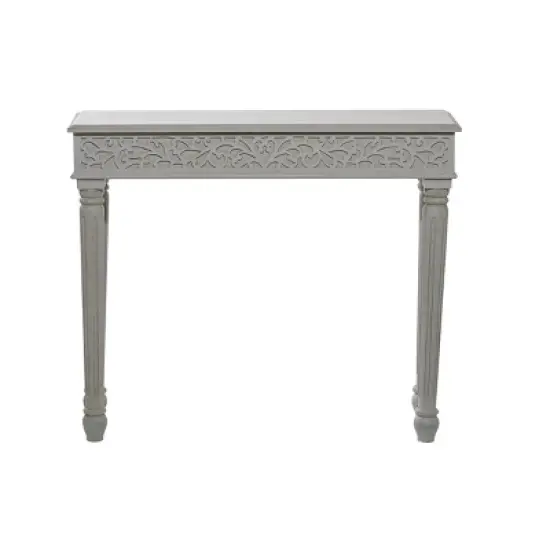 Farmhouse Mango Wood Console Table - Olivia & May image {2}
