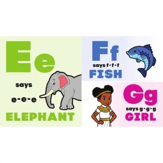 Gracie&rsquo;s Corner: What Sound Does That Letter Make? - by Gracie's Corner (Board Book) image {4}