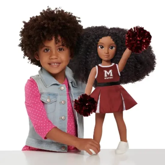 HBCyoU Morehouse Cheer Captain Doll image {1}