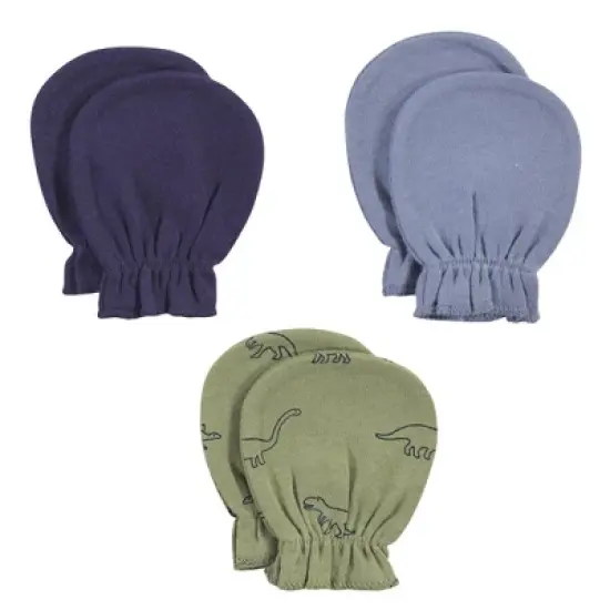 Touched by Nature Baby Boy Organic Cotton Layette Set and Giftset, Bold Dinosaurs, 0-6 Months image {6}