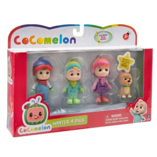 CoComelon Winter Figures 4pk image {7}