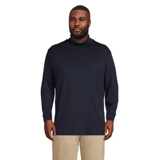 Lands' End Men's Super Soft Supima Turtleneck image {7}