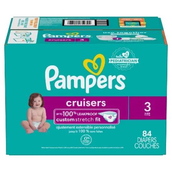 Pampers Cruisers Diapers - (Select Size and Count) image {8}