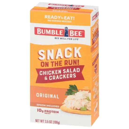 Bumble Bee Chicken Salad with Crackers Snack Kit - 3.5oz image {3}