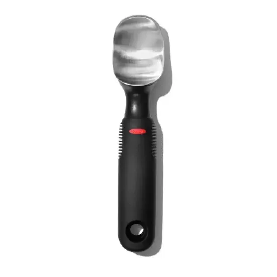 OXO Ice Cream Scoop: Top Rated Zinc Alloy, Dishwasher-Safe, Black Handle, 8.25" Length, Lifetime Warranty image {7}