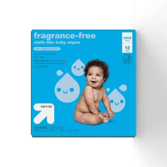 Fragrance-Free Baby Wipes - up & up&trade; (Select Count) image {8}