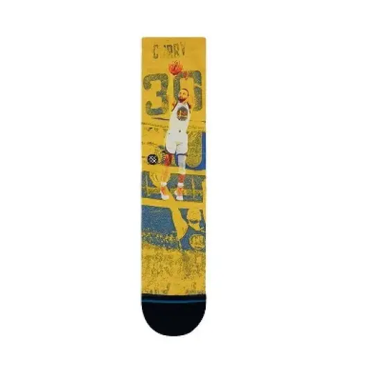NBA Golden State Warriors Scratch Player Large Crew Socks - Stephen Curry image {3}
