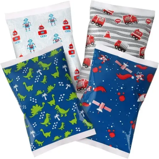 Thrive 4 Pack Small Reusable Ice Packs for Lunch Box or Cooler, Long Lasting, BPA Free image {7}