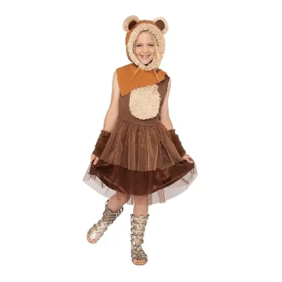 Star Wars Kids' Ewok Halloween Costume Dress image {1}