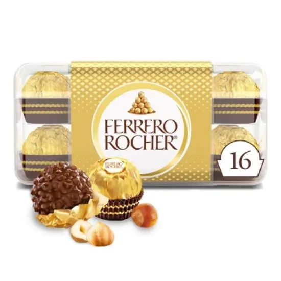 Ferrero Rocher Fine Hazelnut Chocolate Candy - 7oz/16ct image {5}