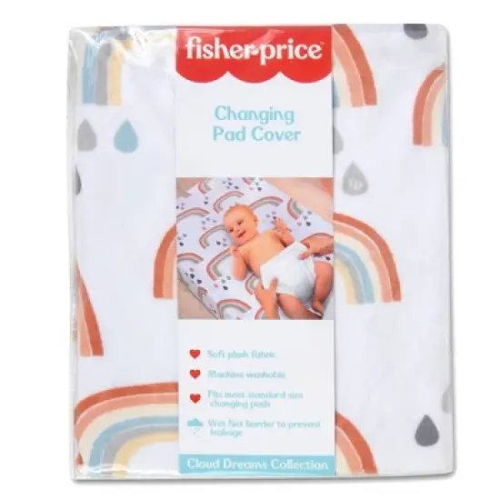 Fisher-Price In The Clouds Changing Pad Cover image {3}