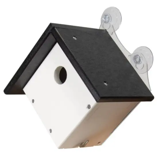 JCS Wildlife Recycled Poly Lumber Window-Mount Wren House image {1}