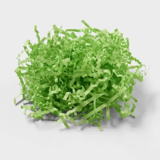 1.5oz Gift Paper Shred Green - Spritz&trade; image {2}
