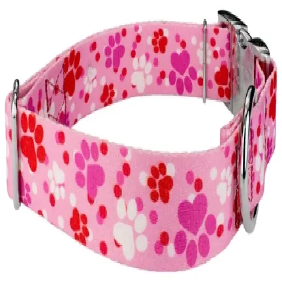 Country Brook Petz 1 1/2 Inch Premium Puppy Love Dog Collar image {2}