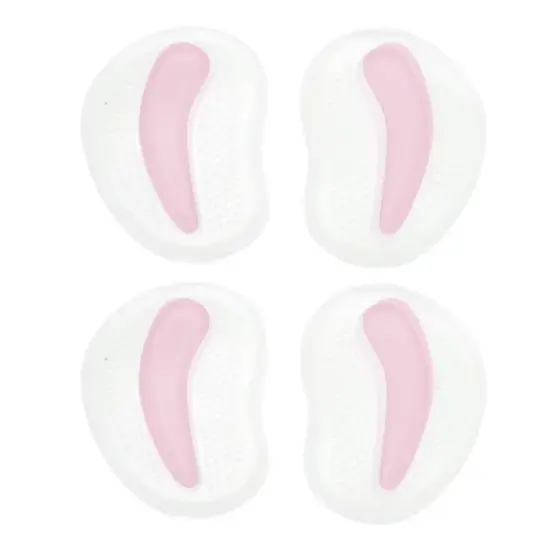 Unique Bargains Soft Anti-slip Forefoot Insole Pads 2 Pairs image {7}