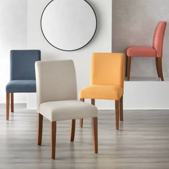 Set of 2 Estelle Armless Dining Chairs - Buylateral image {3}