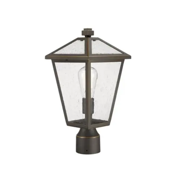 Z-Lite Talbot 1 - Light Post Light in  Oil Rubbed Bronze image {2}