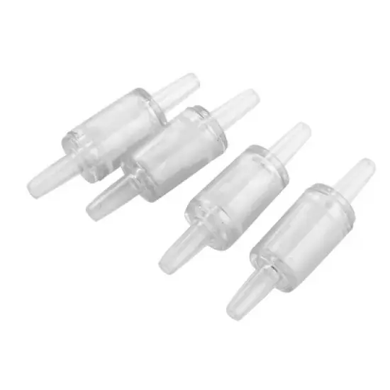 Unique Bargains Aquarium Tank Air Pump Plastic One Way Check Valves 4 Pcs image {3}