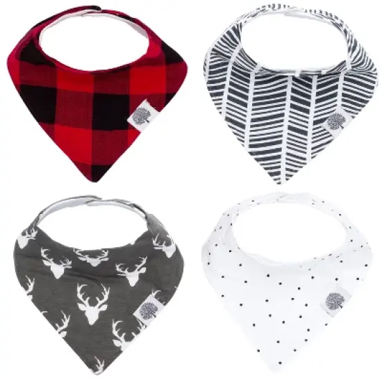 Parker Baby Co. Bandana Drool Bibs 4 Pack image {11}