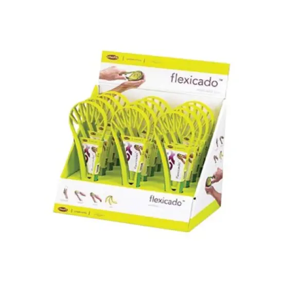 Chef'n Flexicado Green Plastic Avocado Slicer (Pack of 12) image {1}