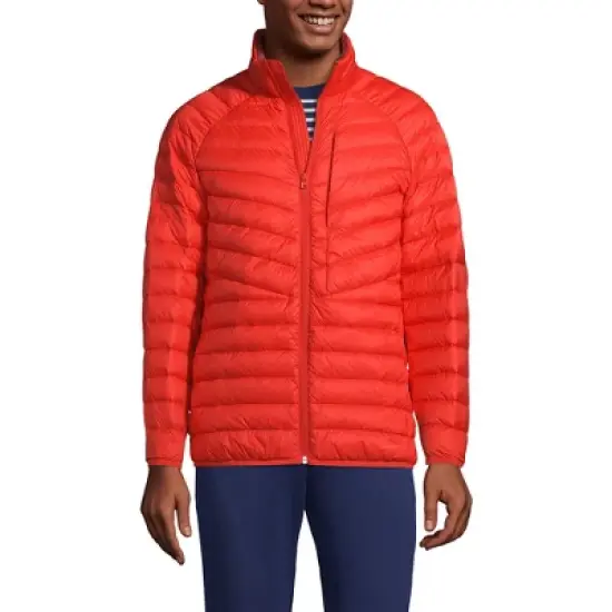 Lands' End Men's Wanderweight Ultralight Packable Down Jacket image {5}