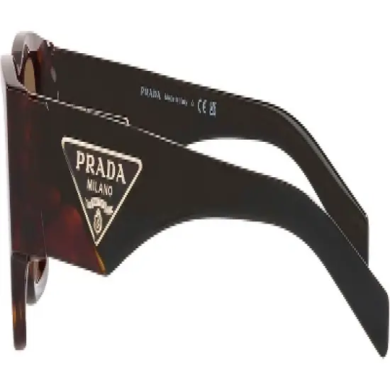 Prada PR 10ZS 2AU06B Unisex Pillow Sunglasses Tortoise 54mm image {2}