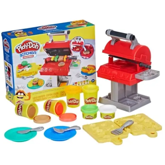 Play-Doh Kitchen Creations Grill 'n Stamp Playset image {3}
