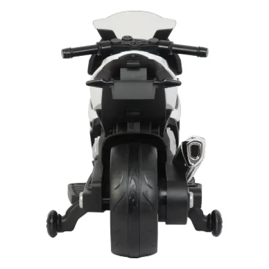 Best Ride on Cars 12V BMW Motorcycle Powered Ride-On - White: Plastic, 3+ Years, 50 lb Capacity image {6}