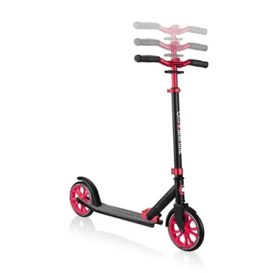 Globber 500 2 Wheel Scooter - Black/Red image {5}