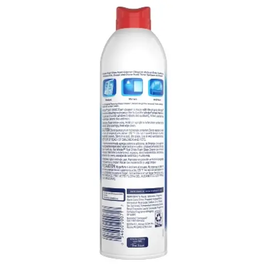 Windex Fast Shine Foam Aerosol - 19oz image {1}