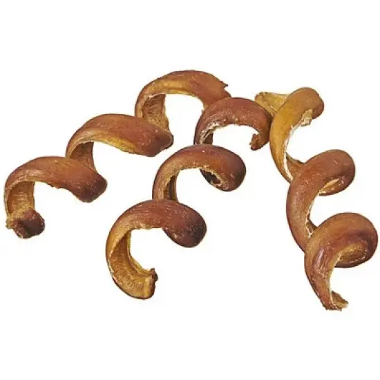 Pawstruck Natural Bully Stick Springs for Dogs - Healthy Grain-Free Single Ingredient Dental Treats Chews Made in USA image {9}