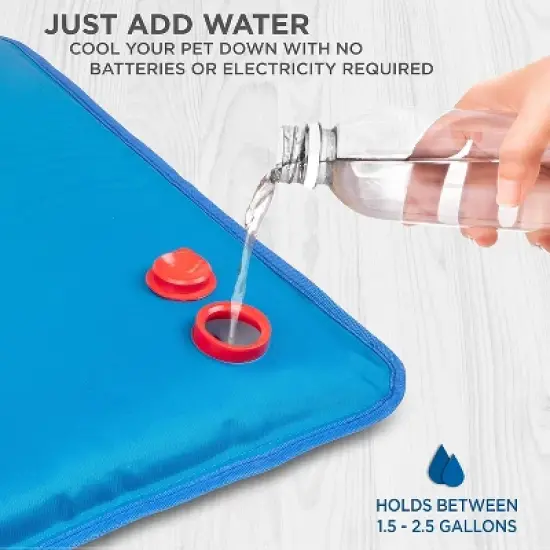 Pawple Dog Cooling Mat Pet Pad for Kennel, Crate or Bed image {3}