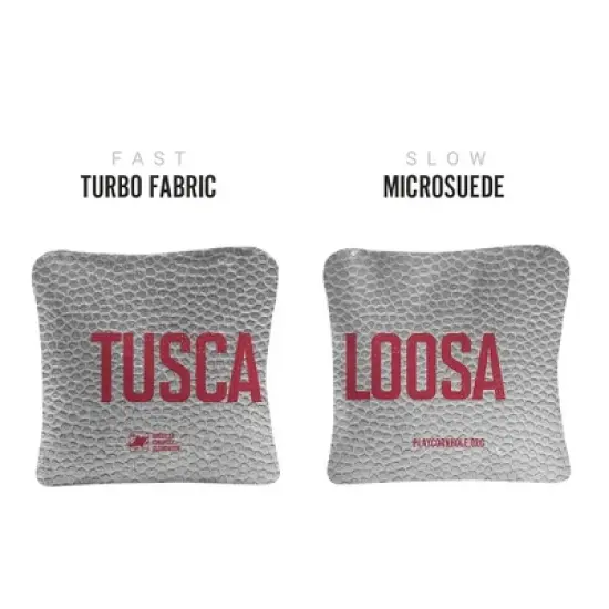 Skip's Garage | Gameday Tuscaloosa Synergy Pro Cornhole Bags (Set of 4) image {1}