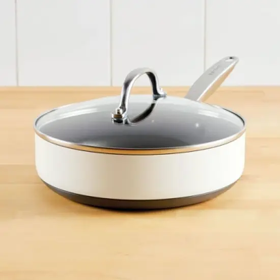 Anolon Achieve 3qt Hard Anodized Nonstick Saute Pan with Lid image {13}