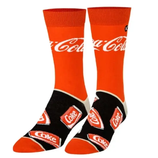 Cool Socks, Official Coca Cola Socks, Funny Novelty Print Adult image {7}