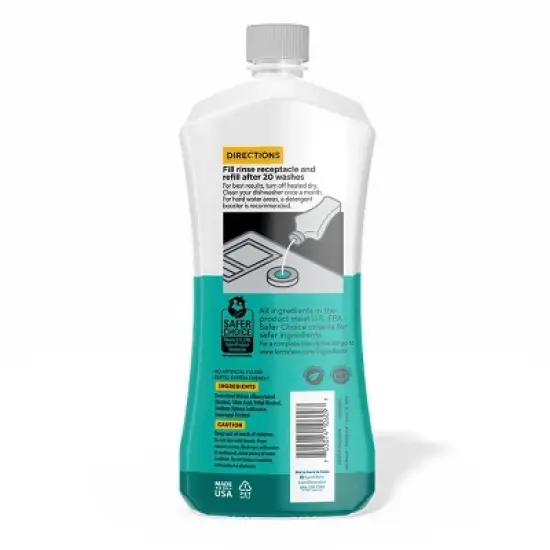 Lemi Shine Rinse Dish Cleaner - 21.2 fl oz image {2}