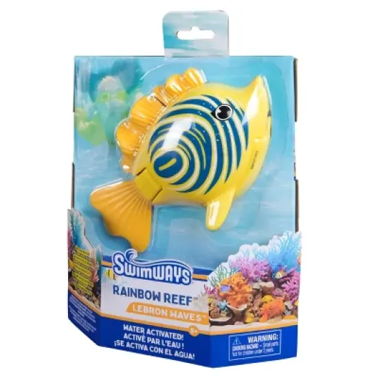 Swimways Rainbow Reef Fish, Lebron Waves: Dive Toy for Ages 5 and Up image {7}