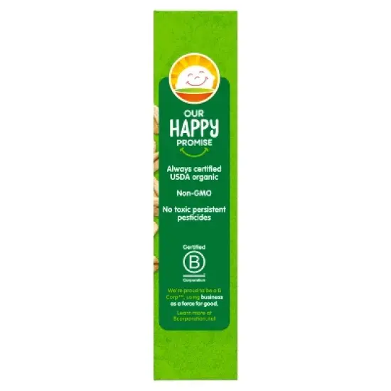 HappyTot Fiber & Protein Organic Apples and Spinach Soft-Baked Oat Bar - 5ct/0.88oz Each image {9}