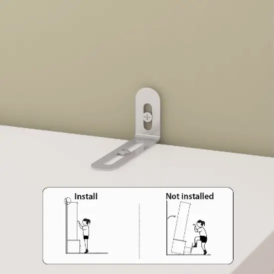 FUFU&GAGA White Entryway Hall Trees Storage Closet Clothing Organizer image {12}