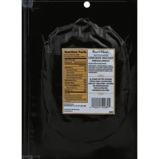 Boar's Head Sliced Rotisserie Chicken - 8oz image {6}