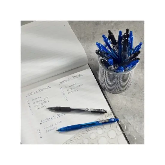 Zebra Z-Grip Retractable Ballpoint Pen Medium Point 1.0mm Black Ink 96/Pack (22196) image {3}