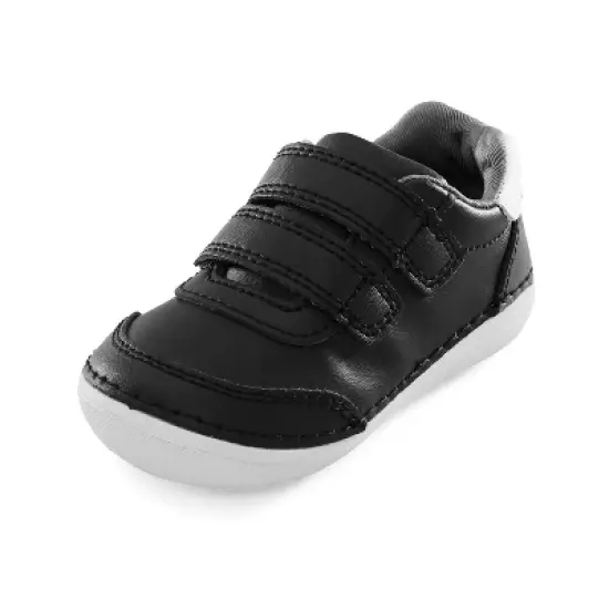 Stride Rite Kids Unisex Zips Kennedy Sneaker | 4 | Black image {7}